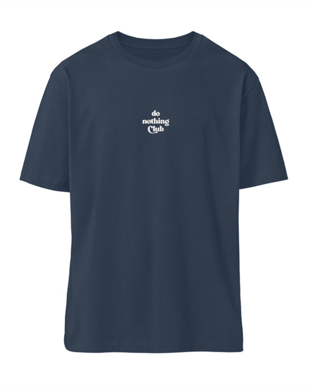 Do Nothing Club Tee French Navy
